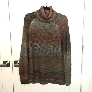 Prana Autumn Rein Turtleneck Sweater Tunic size M | Wool Blend Oversized Women’s